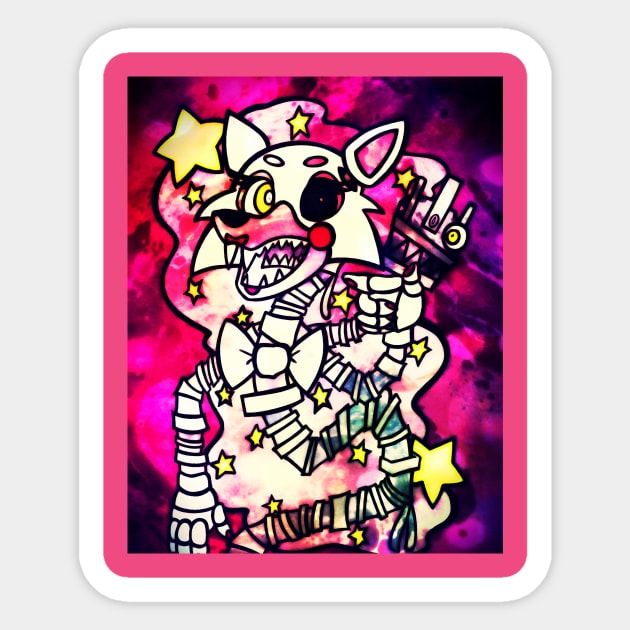 It's Mangle! Sticker by ScribbleSketchScoo